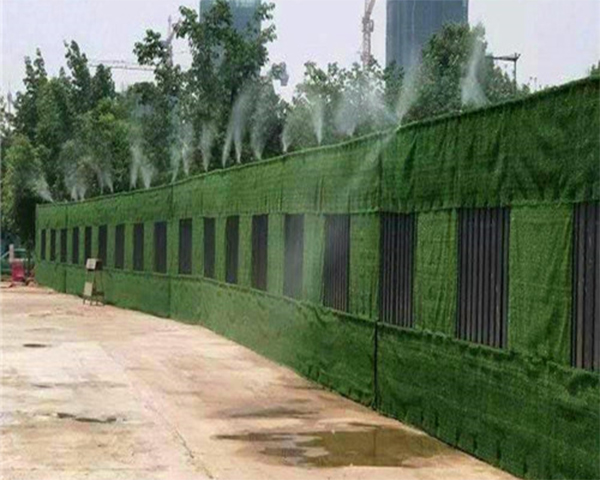 車間降塵噴淋之圍擋噴淋是如何安裝的？