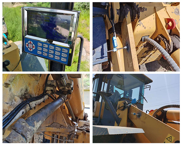 山西臨汾裝載機電子秤安裝現(xiàn)場