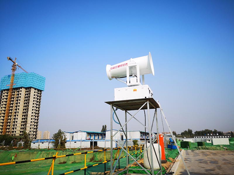 “霧炮機(jī)”對(duì)比傳統(tǒng)抑塵方式
