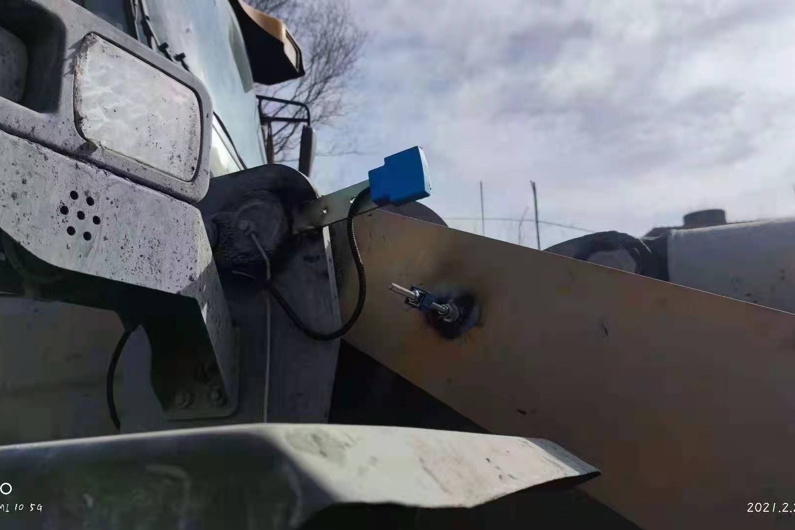  焦作沁陽(yáng)鏟車秤安裝調(diào)試完畢