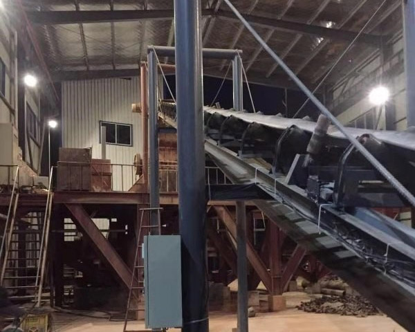 濟(jì)源某石子廠電子皮帶秤