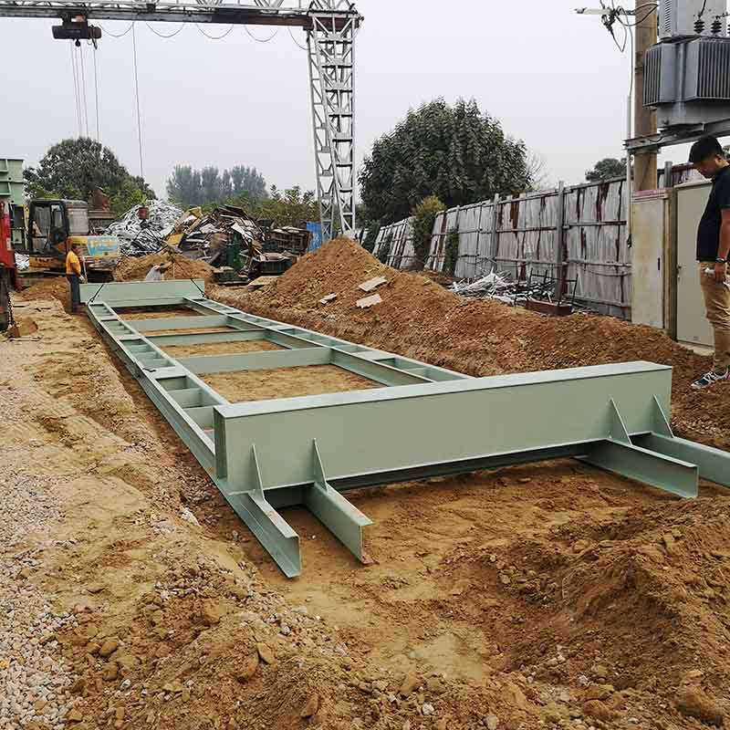 鄭州鋼基礎地磅廠家價格