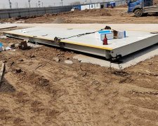 地磅安裝，基礎(chǔ)先行