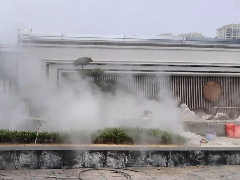 山東景觀噴霧 山東人造霧降溫系統(tǒng)